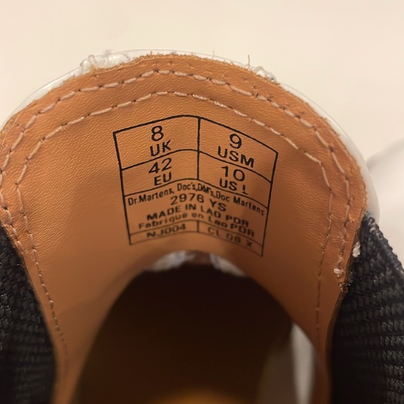 Dr Martens White Chelsea Boot New w/o box mens 9 / wmns 10 - Picture 4 of 6